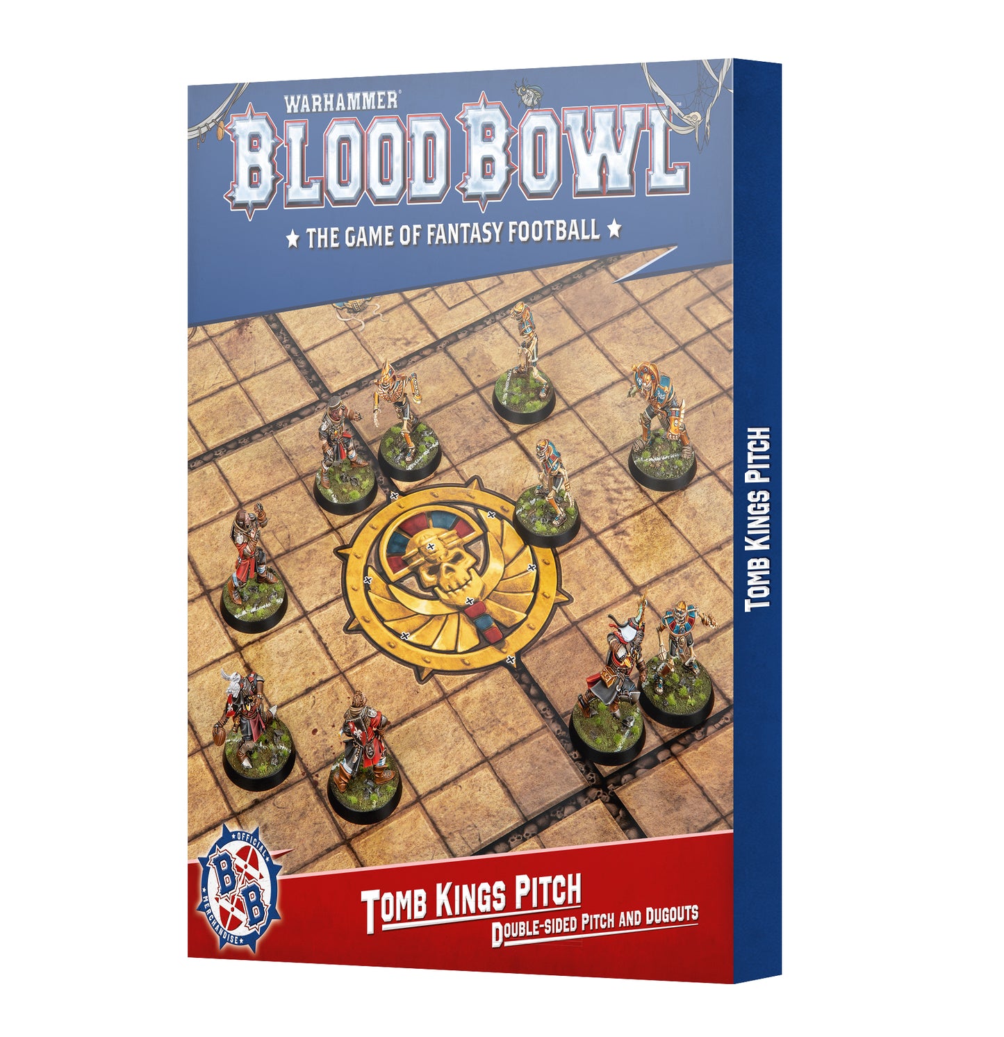 BLOOD BOWL: TOMB KINGS TEAM PITCH & DUGOUTS (Pre-Order)