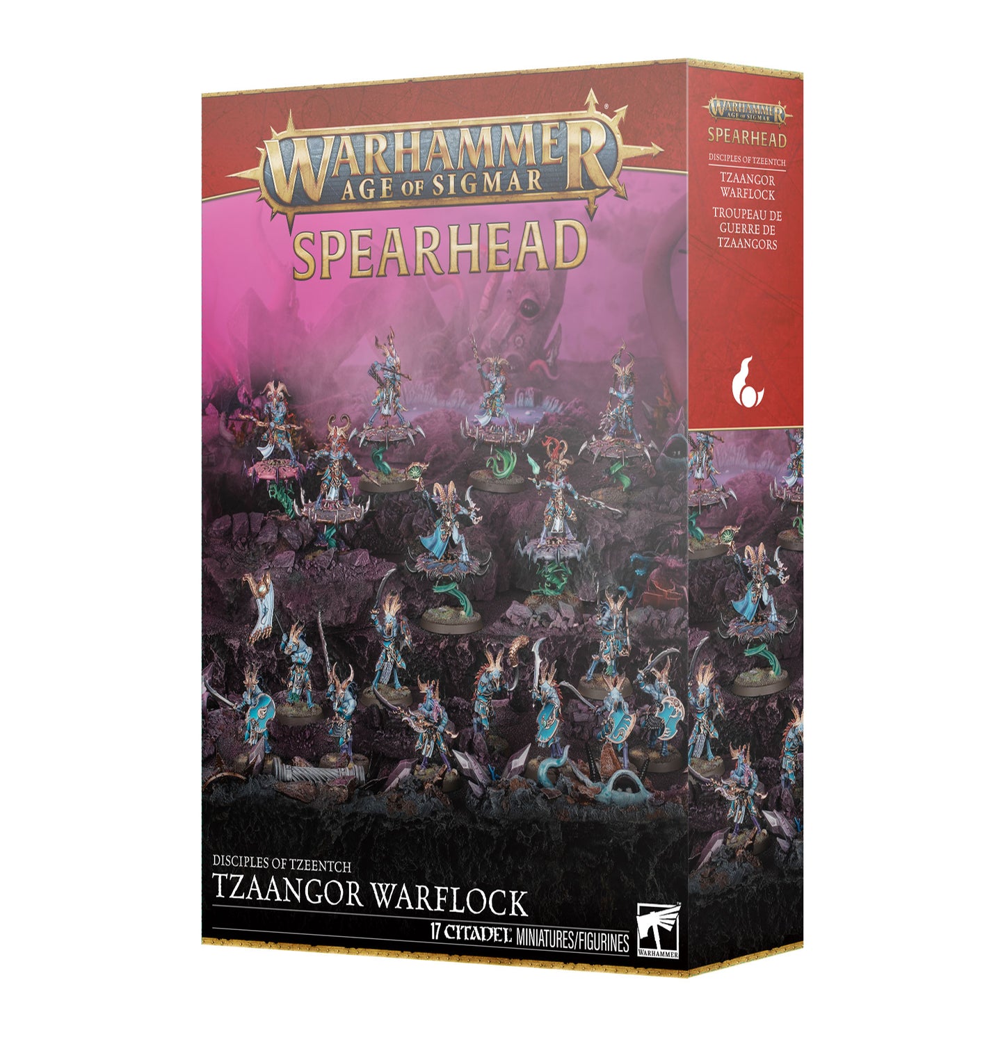 AGE OF SIGMAR: DISCIPLES OF TZEENTCH SPEARHEAD: TZAANGOR WARFLOCK (Pre-Order)