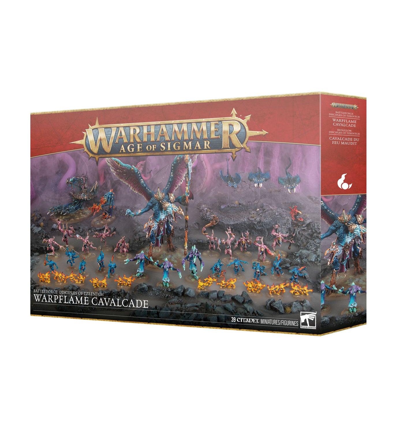 AGE OF SIGMAR DISCIPLES OF TZEENTCH: WARPFLAME CAVALCADE (Pre-Order)