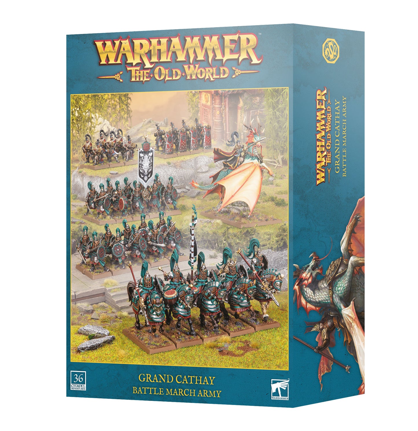 THE OLD WORLD: GRAND CATHAY: BATTLE MARCH ARMY