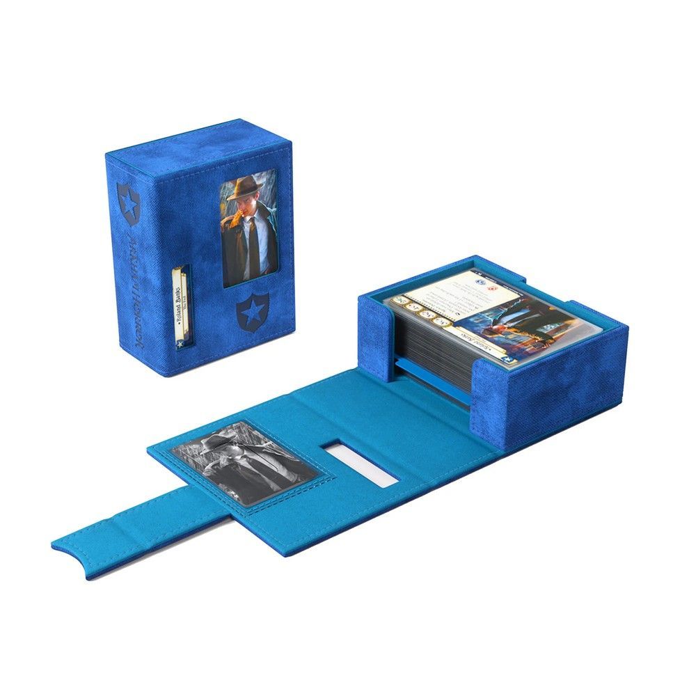 Gamegenic Arkham Horror Investigator Deck Tome - Guardian (Blue)