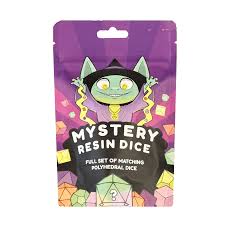 Halloween Spooky Mystery Resin Dice Bag - Mystery Dice Goblin