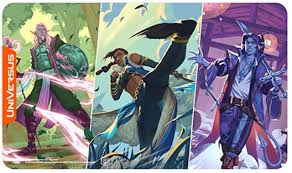 UniVersus CCG Critical Role: Heroes of Exandria Caduceus, Beauregard, and Mollymauk - Playmat