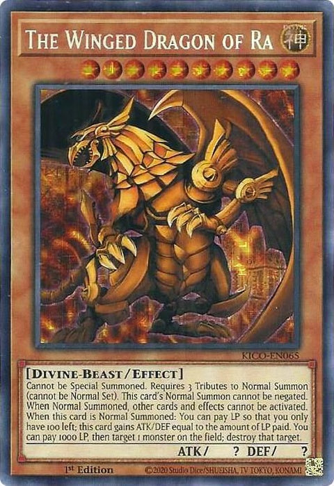 kico-en065-thewingeddragonofrasecretpharaohsrare