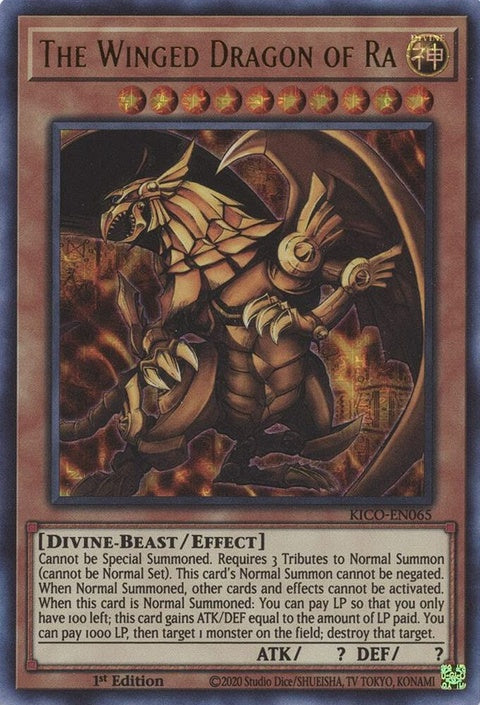 kico-en065-thewingeddragonofraultrapharaohsrare