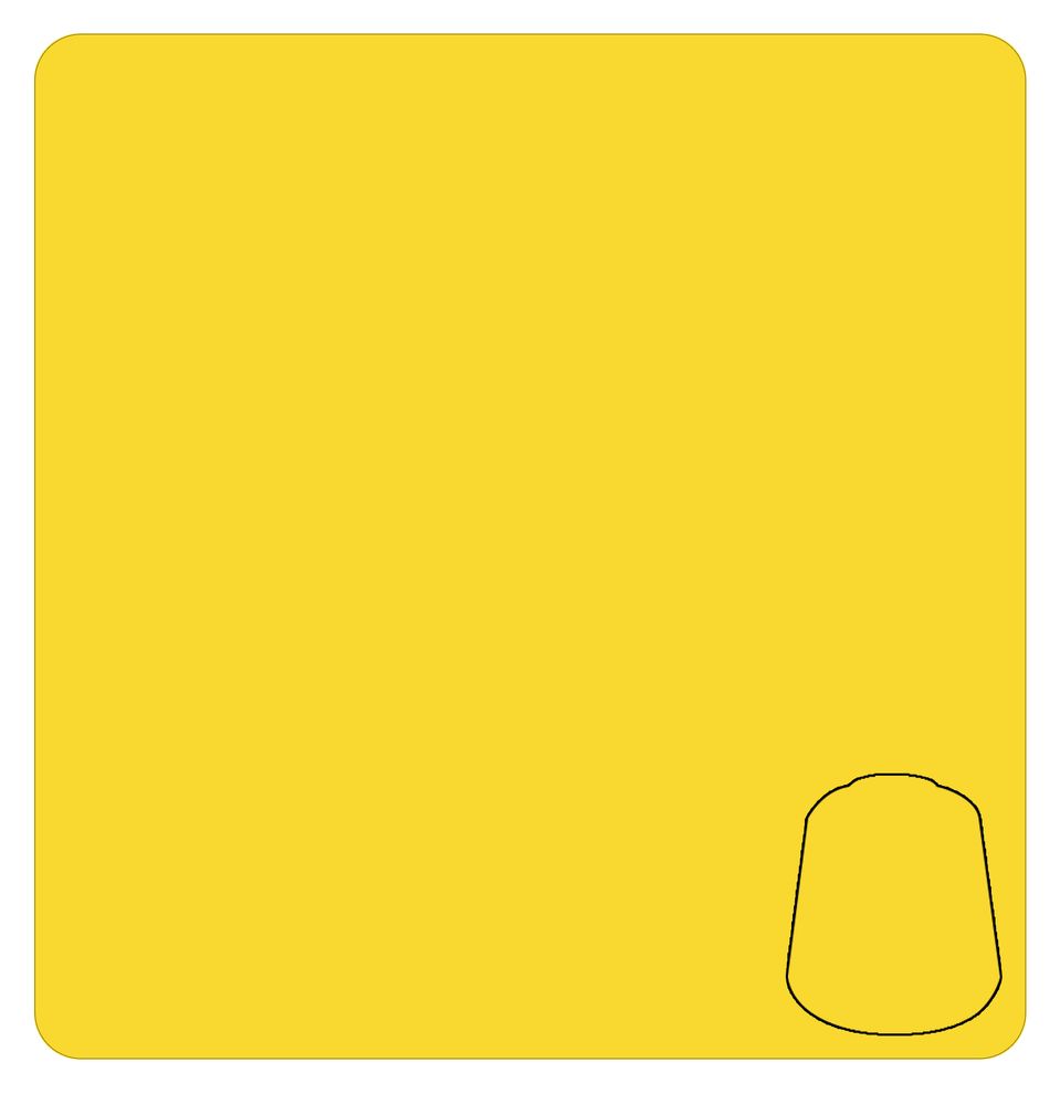 Yriel Yellow Layer Paint 12ml