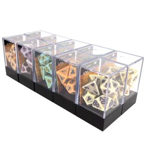 Legend Dice - Boxed Display - Random Poly Dice Sets - x10 Ancient