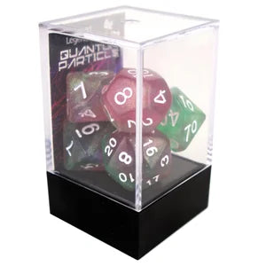 Poly Dice Set - Particle UV Glow - Rebirth, Boxed