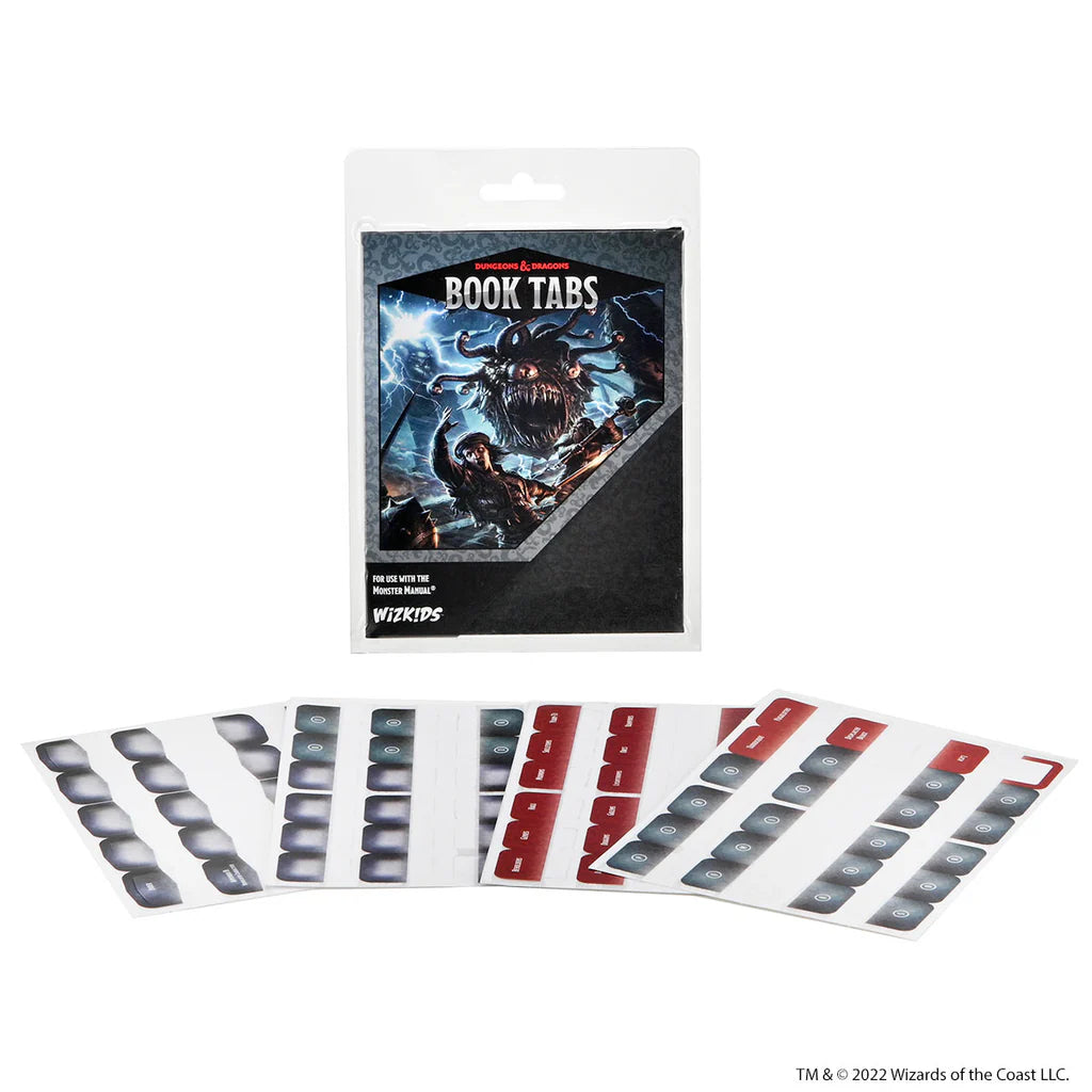 D&D Book Tabs: 2024 Monster Manual (Pre-Order)