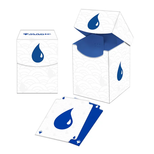 Ultra Pro - Magic The Gathering - Mana 8 - 100+ Deck Box - Island