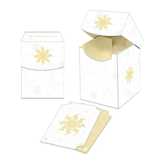 Ultra Pro - Magic The Gathering - Mana 8 - 100+ Deck Box - Plains