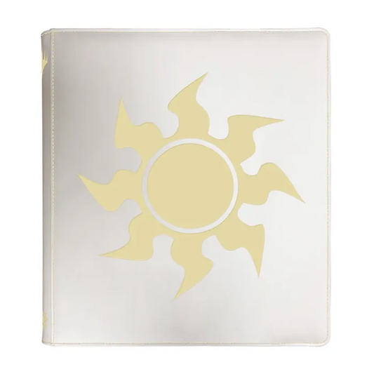 Ultra Pro - Magic The Gathering - Mana 8 - 12-Pocket Zip PRO-Binder - Plains