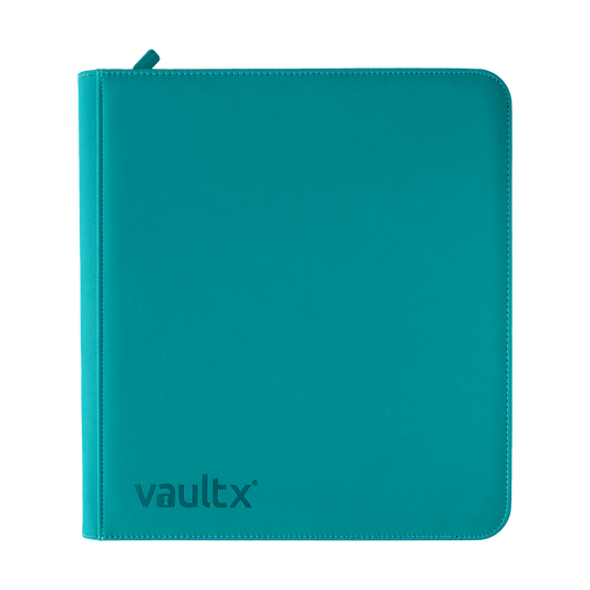 Vault X 12-Pocket Exo-Tec® Zip Binder XL Teal