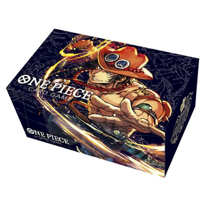 One Piece Card Game: Playmat and Storage Box Set - Portgas.D.Ace