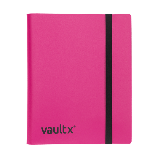 Vault X 9-Pocket Strap Binder Pink