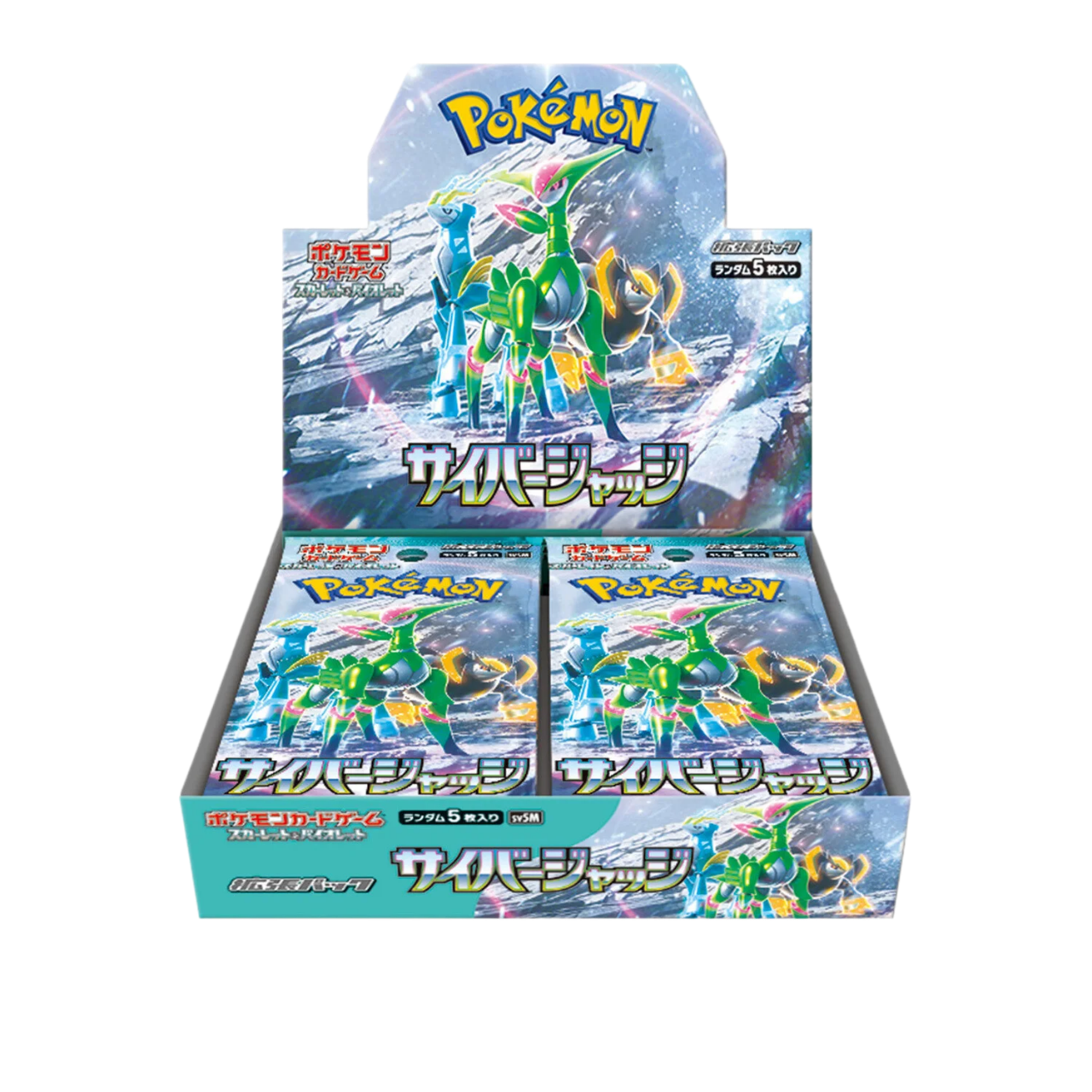 Japanese Pokemon TCG Scarlet Violet Cyber Judge SV5M Sealed Booster Box