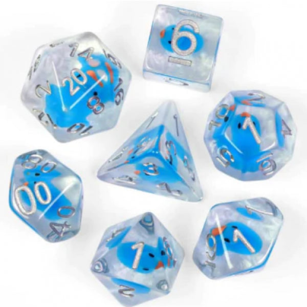 Bubble Bath Duck RPG Dice Set