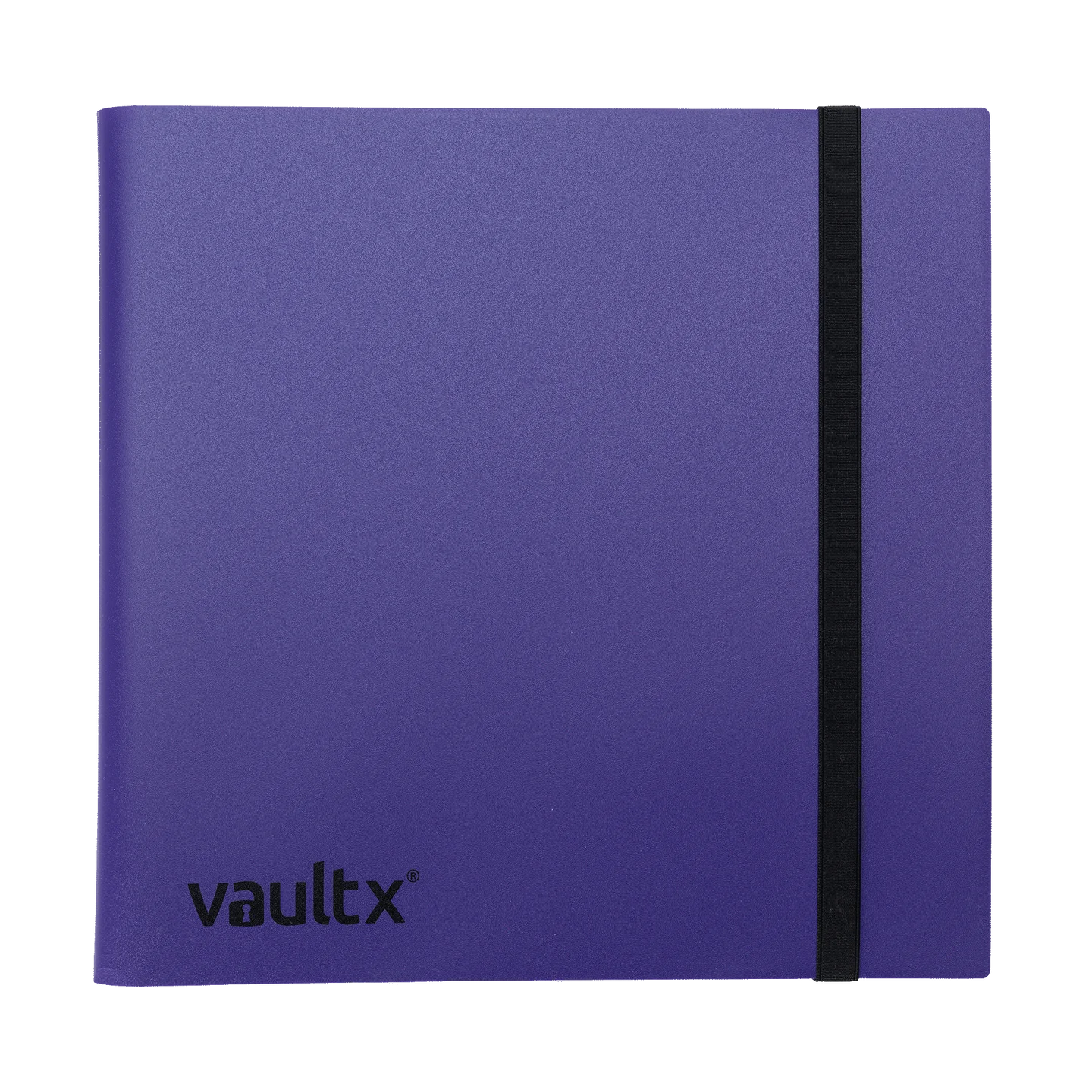 Vault X 12-Pocket Strap Binder Purple
