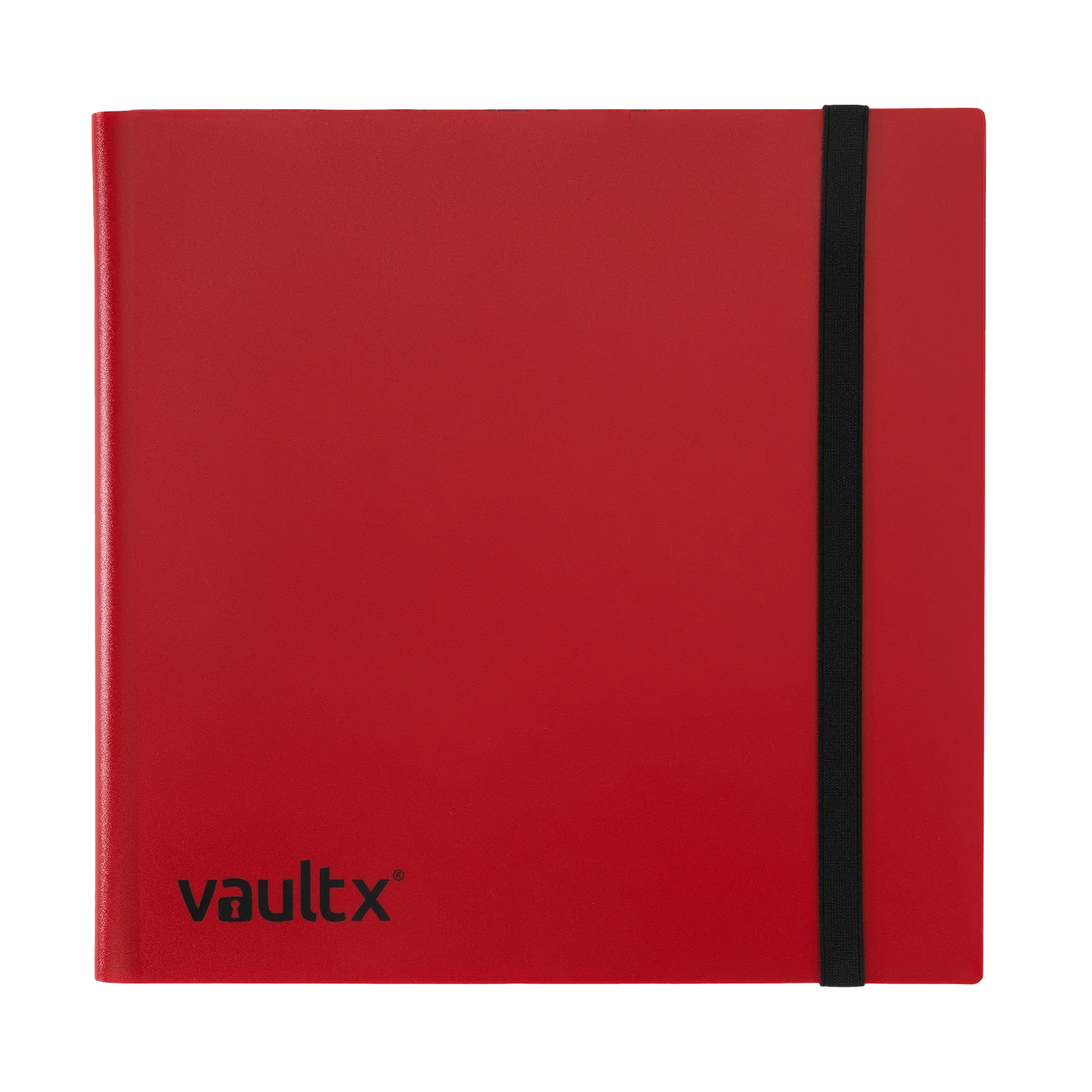 Vault X 12-Pocket Strap Binder Red