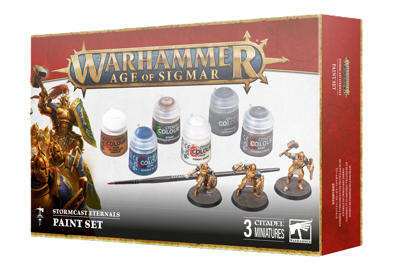 AGE OF SIGMAR STORMCAST ETERNALS + PAINT SET