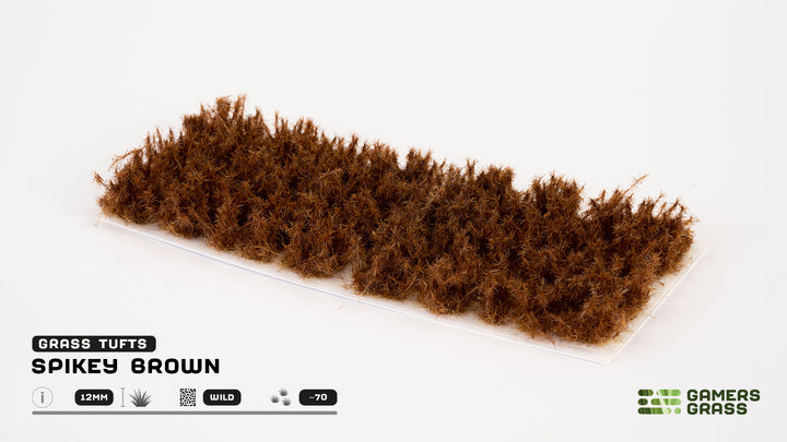 Spikey Brown Wild XL Tufts - Gamers Grass