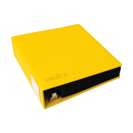Vault X Large Exo-Tec® Ring Binder Sunrise Yellow