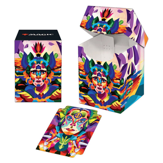 MtG 100+ Deck Box: The Lost Caverns of Ixalan - Huatli, Poet of Unity