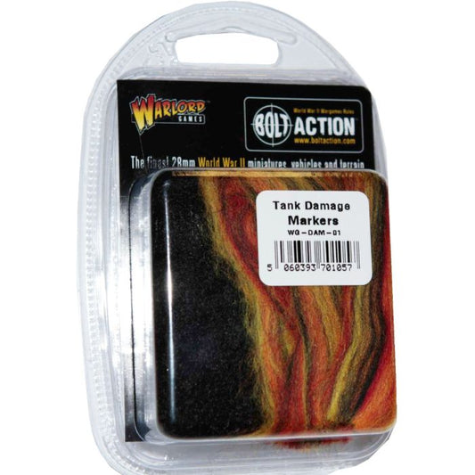 Bolt Action TANK Damage Markers blister