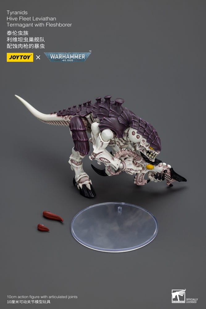 JOYTOY Warhammer 40k Action Figure 1/18 Tyranids Hive Fleet Leviathan Termagant with Fleshborer 12 cm