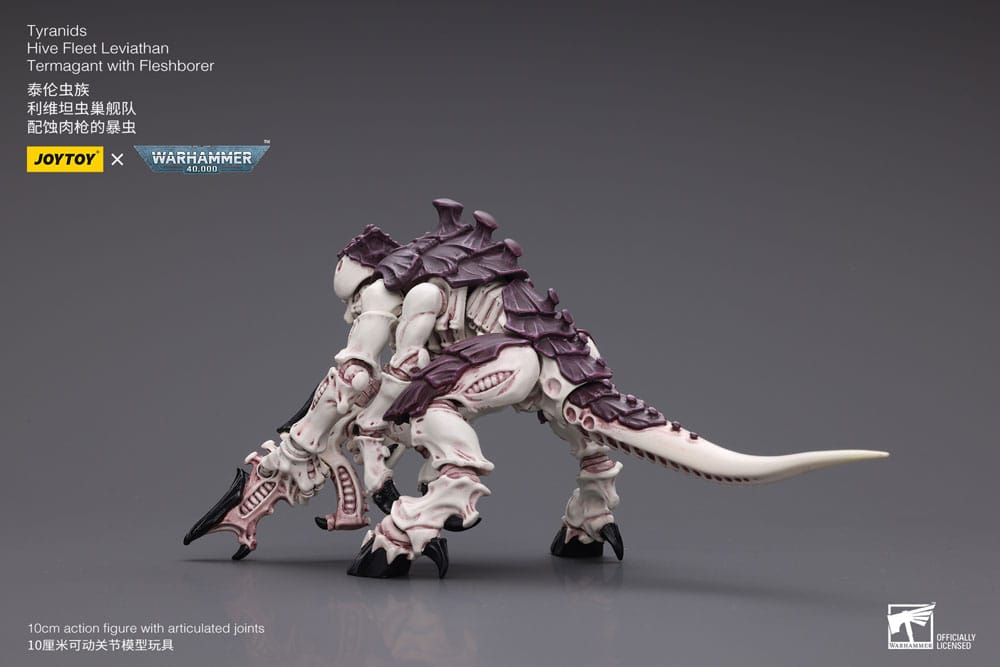 JOYTOY Warhammer 40k Action Figure 1/18 Tyranids Hive Fleet Leviathan Termagant with Fleshborer 12 cm
