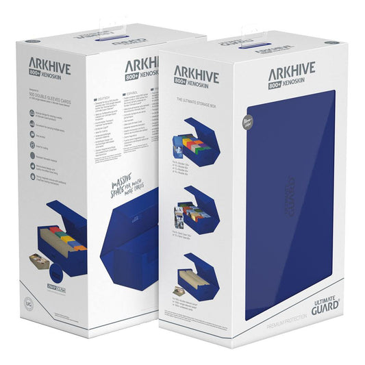 Ultimate Guard Arkhive 800+ Standard Size XenoSkin™ Blue