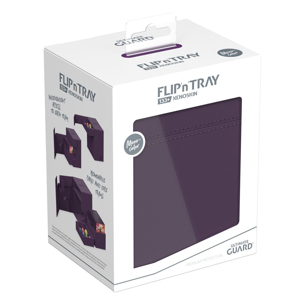 Ultimate Guard Flip`n`Tray 133+ XenoSkin Purple