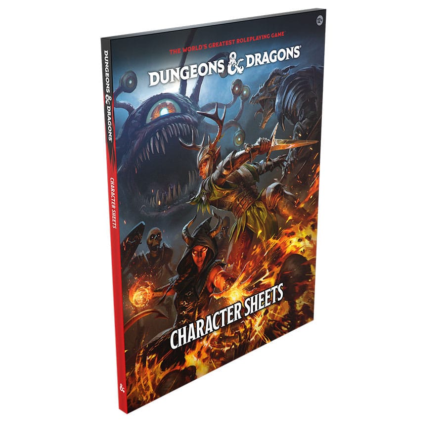 Dungeons & Dragons RPG Character Sheets 2024
