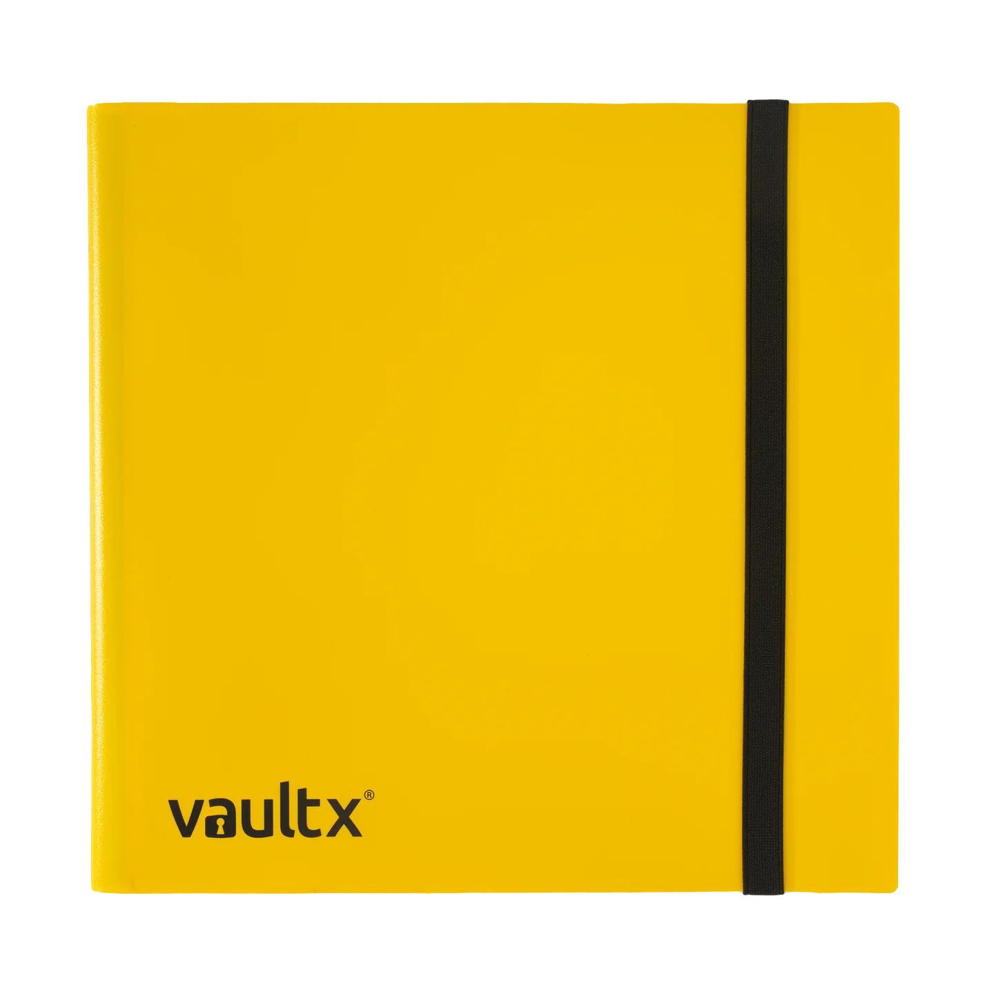 Vault X 12-Pocket Strap Binder Yellow