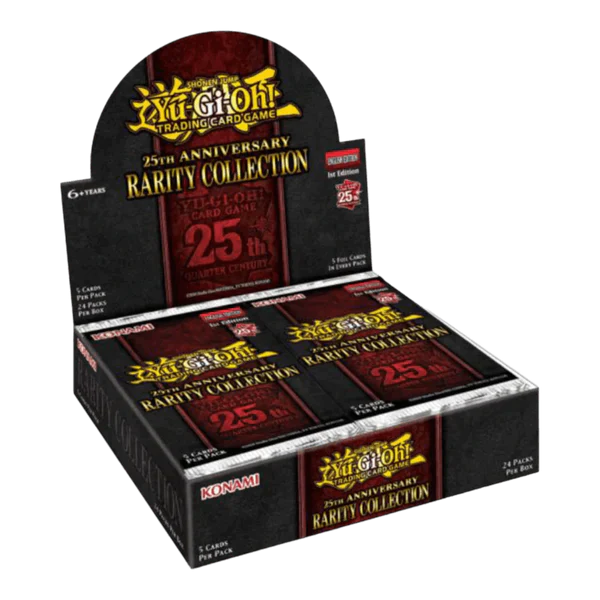 Yu-Gi-Oh! - 25th Anniversary Rarity Collection Booster Box SEALED CASE OF 12 Displays