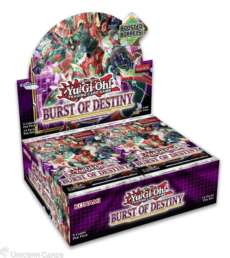 Yu-Gi-Oh! - Burst of Destiny Booster Box (24 Packs)