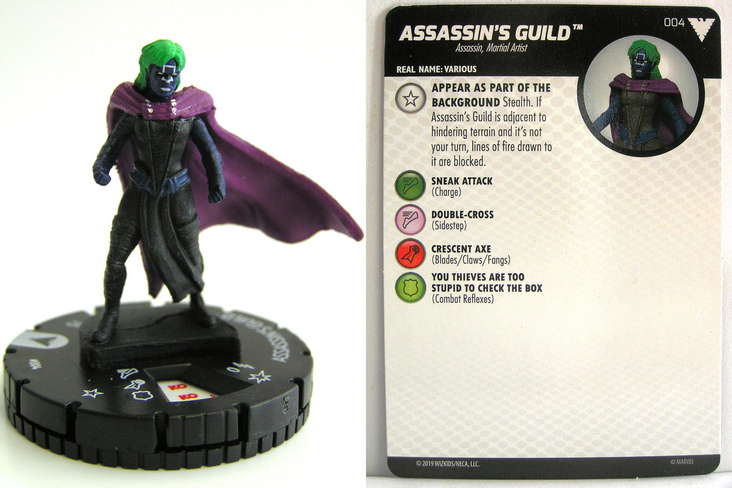 Heroclix - Marvel Animated X-Men Dark Phoenix Saga - ASSASSIN'S GUILD #004