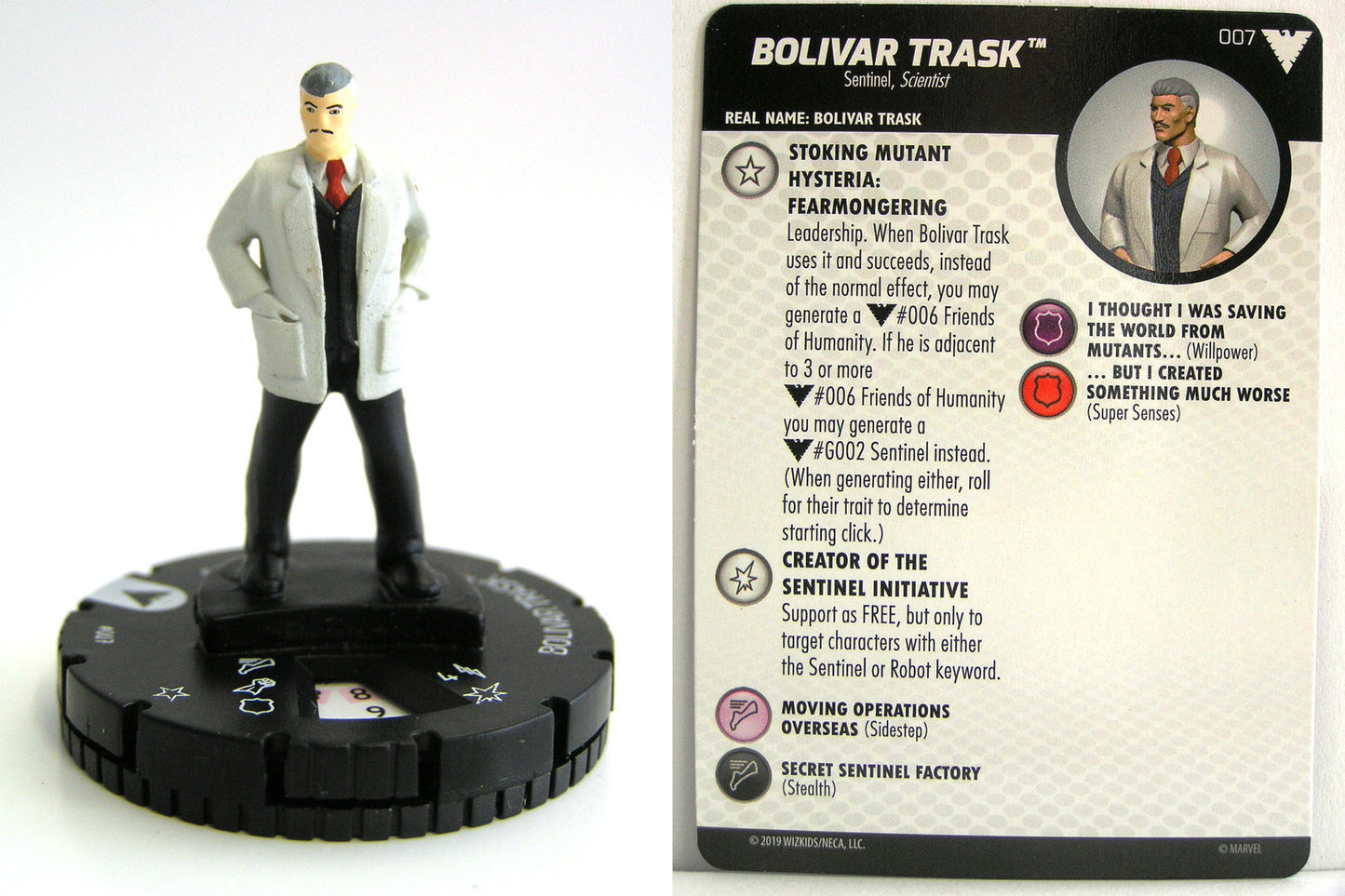 Heroclix - Marvel Animated X-Men Dark Phoenix Saga - BOLIVAR TRASK #007