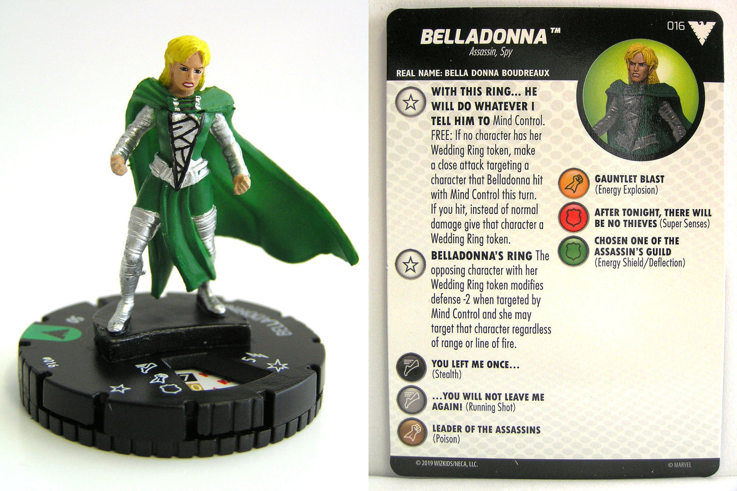 Heroclix - Marvel Animated X-Men Dark Phoenix Saga - BELLADONNA #016