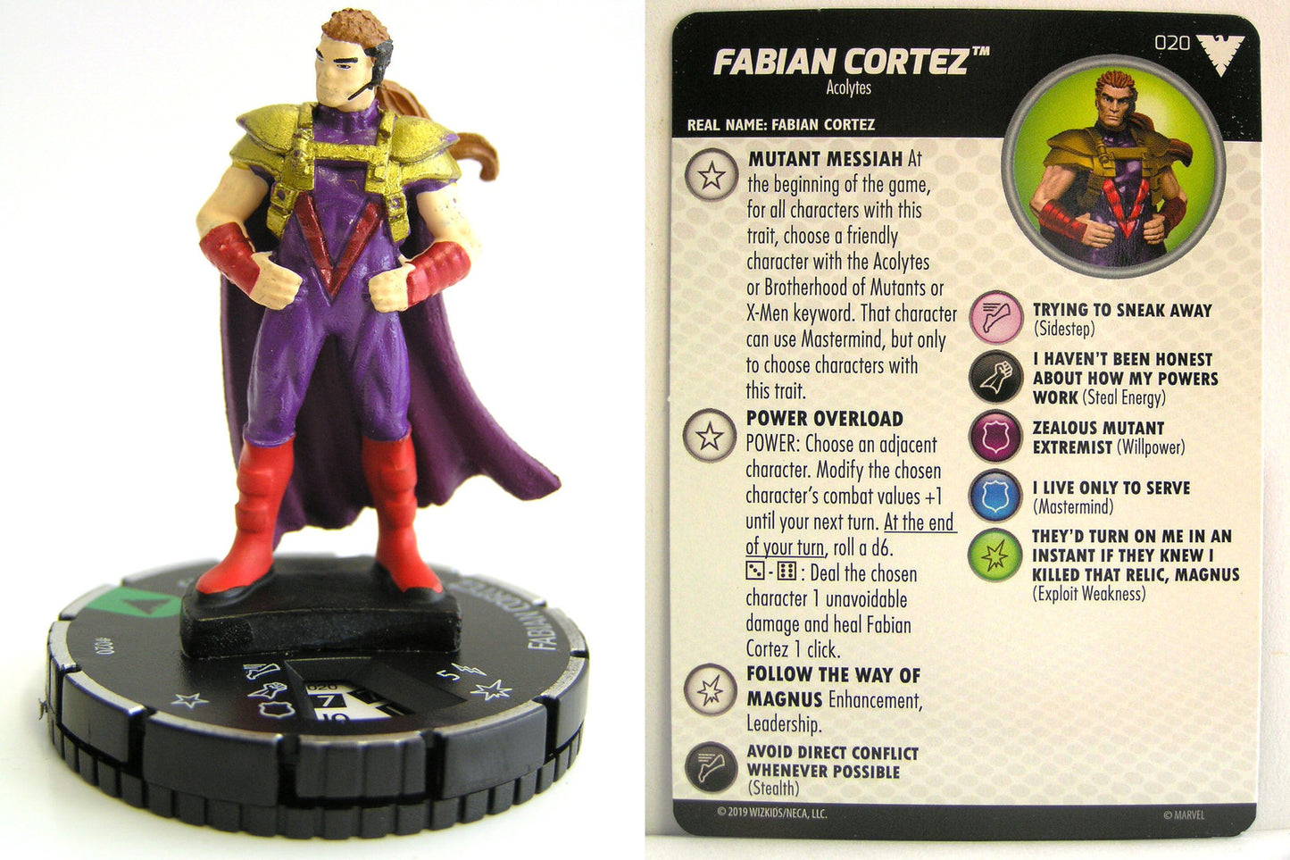 Heroclix - Marvel Animated X-Men Dark Phoenix Saga - FABIAN CORTEZ #020