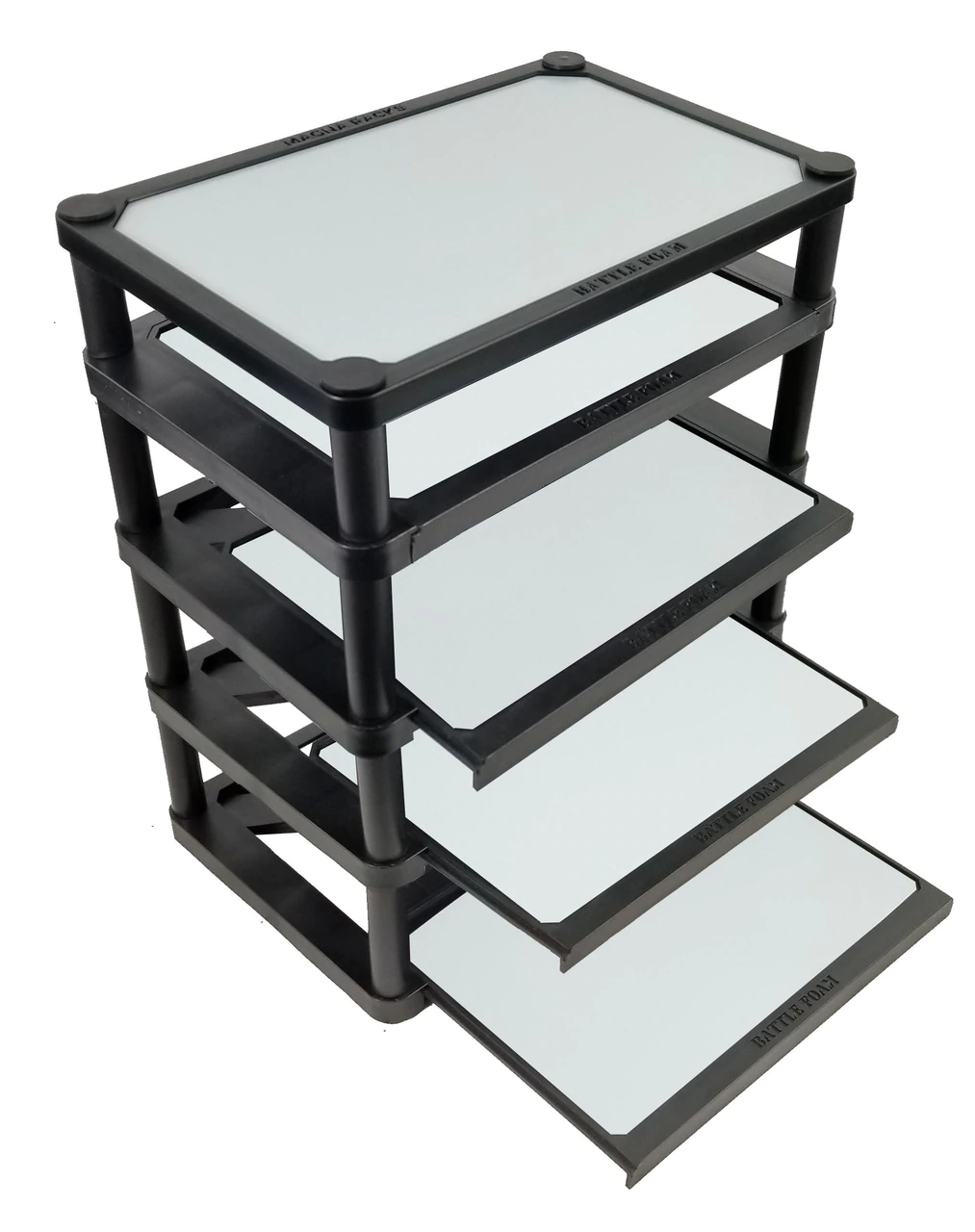 (Go) P.A.C.K. Go 2.0 with Magna Rack Slider Load Out (Black) Battle Foam