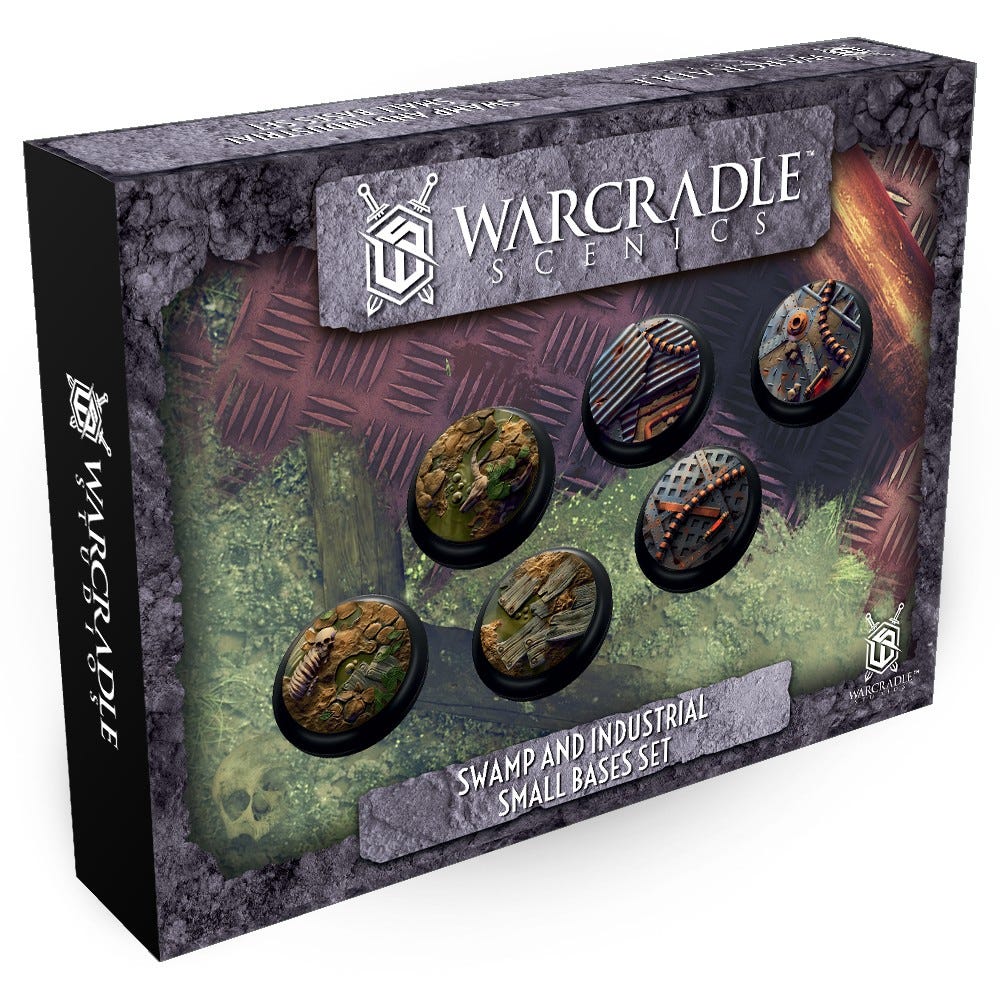 Warcradle Swamp & Industrial Small Bases Set