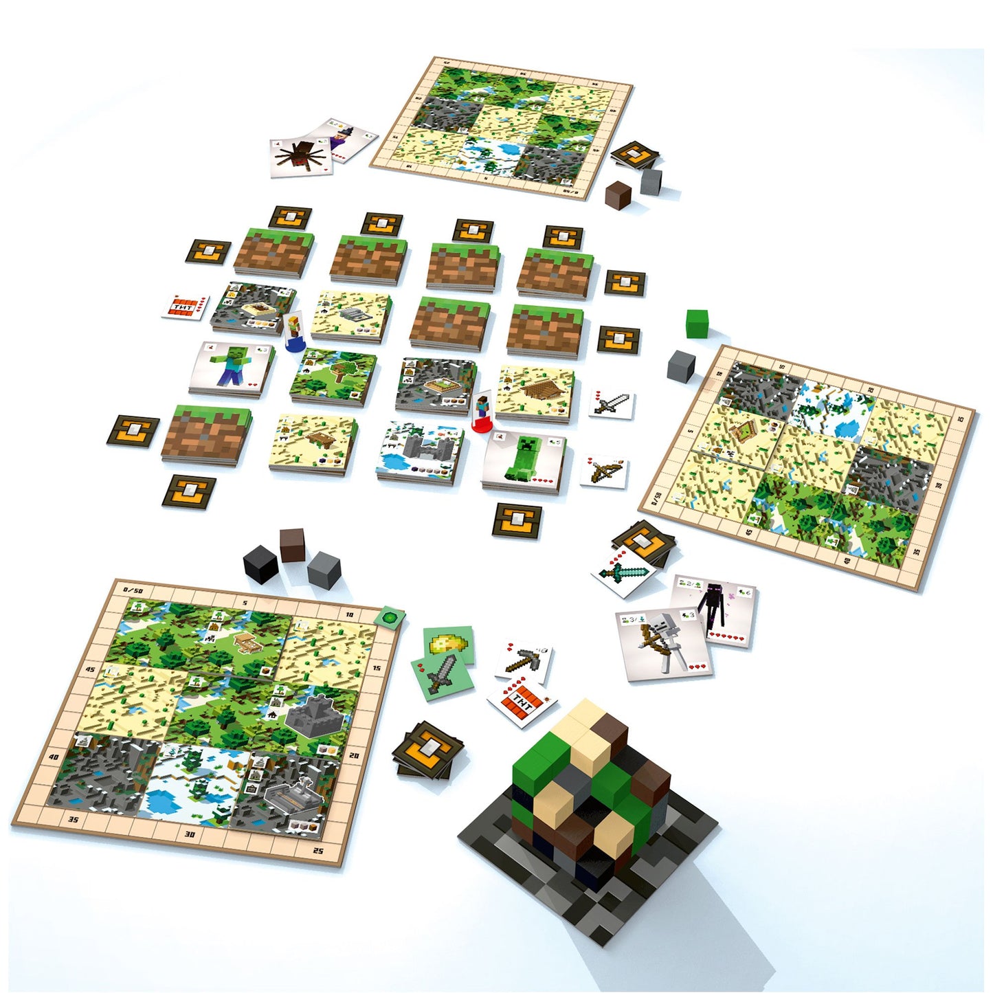 Minecraft Builders & Biomes Board Game