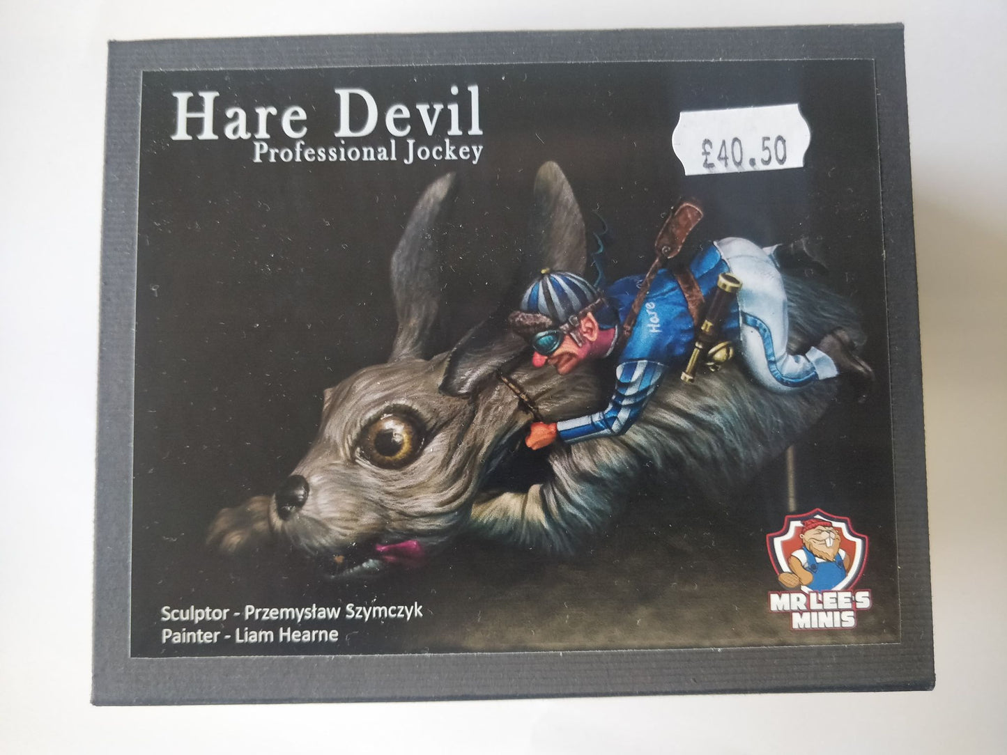 Mr Lee's Minis Hare Devil Professional Jockey Miniature Bust