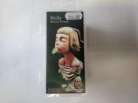 Mr Lee's Minis Holly, The Musical Nymph Miniature Bust