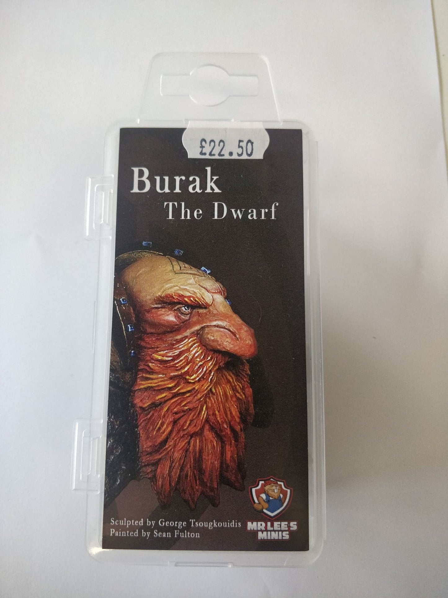 Mr Lee's Minis Burak the Dwarf Miniature Bust