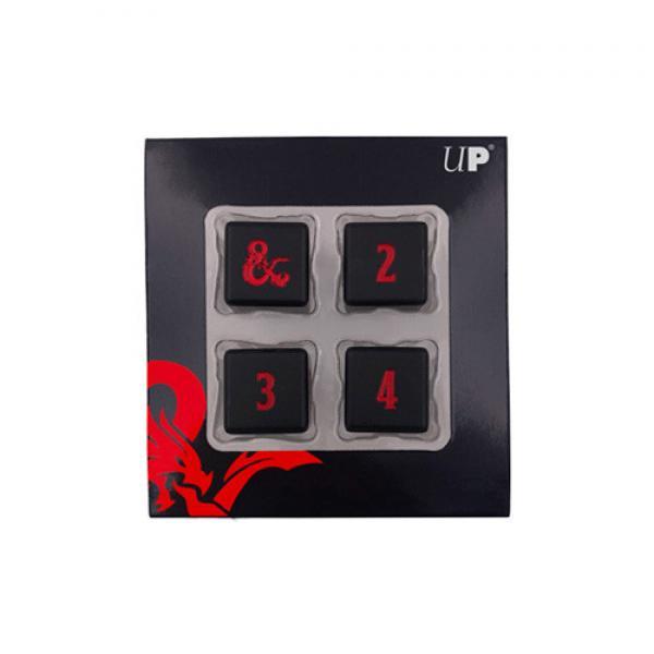 Dungeons and Dragons Heavy Metal D6 4x Dice Set