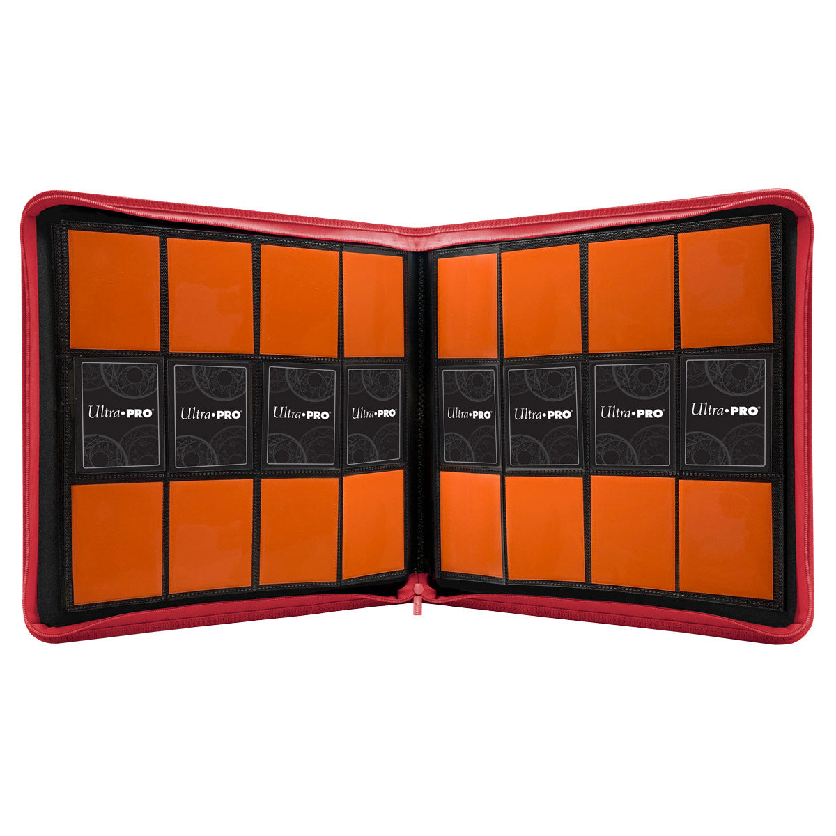 12-Pocket Zippered PRO-Binder - Red
