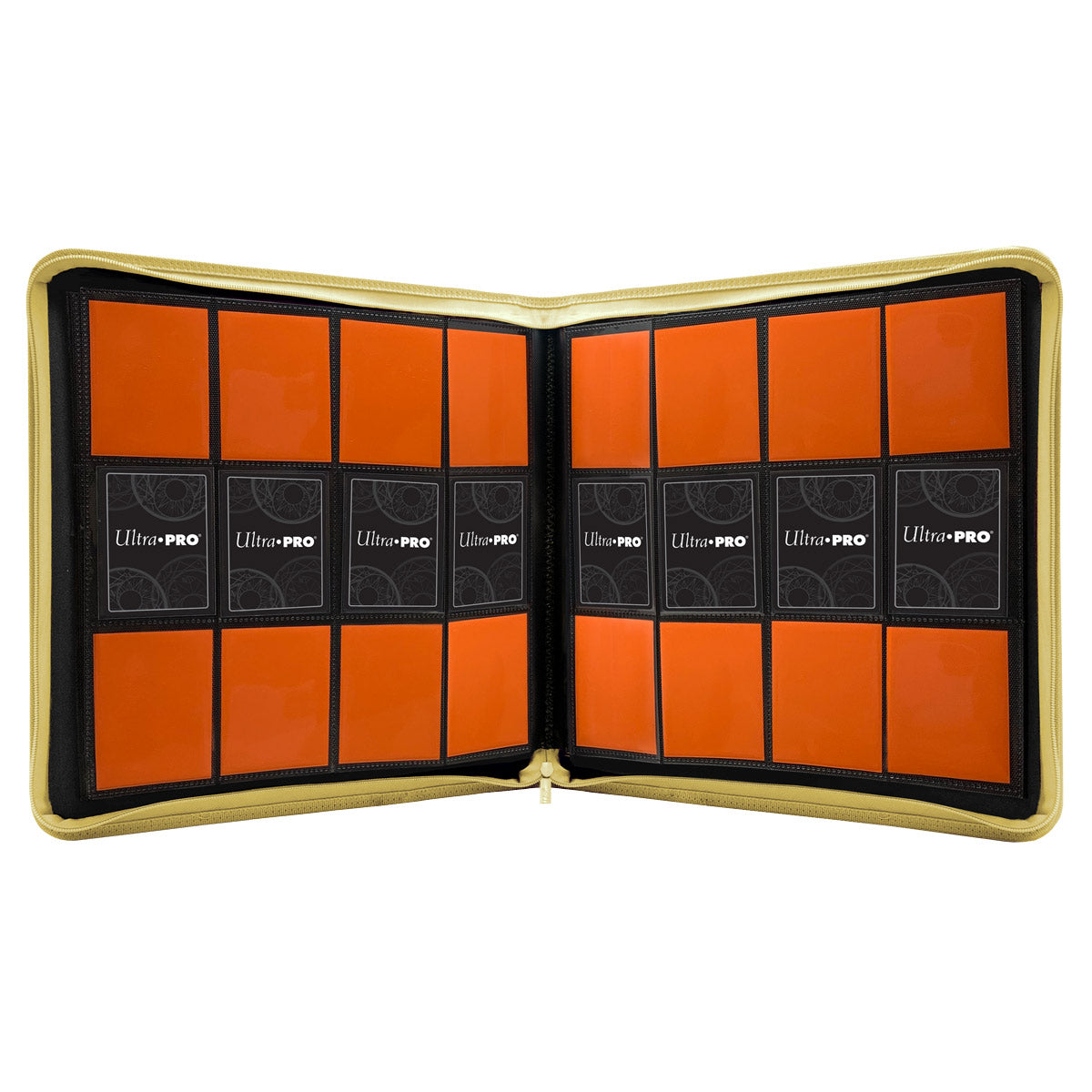 12-Pocket Zippered PRO-Binder - Yellow