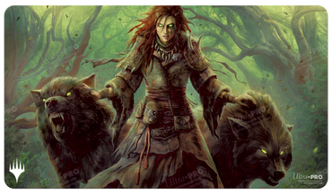 Commander Legends: Battle for Baldur's Gate Faldorn, Dread Wolf Herald Standard Gaming Playmat for Magic: The Gathering (Pre-Order)